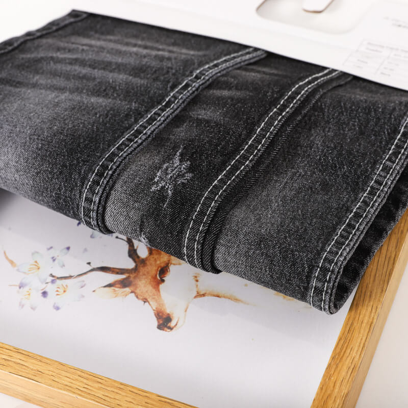 Spandex Woven Denim Fabric for Jacket Wholesale Supplier 4